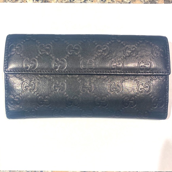 Gucci Guccissima Heart Continental Wallet - Picture 2 of 5
